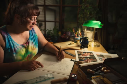 Picture of Justine Pawelski taken by John Hartman